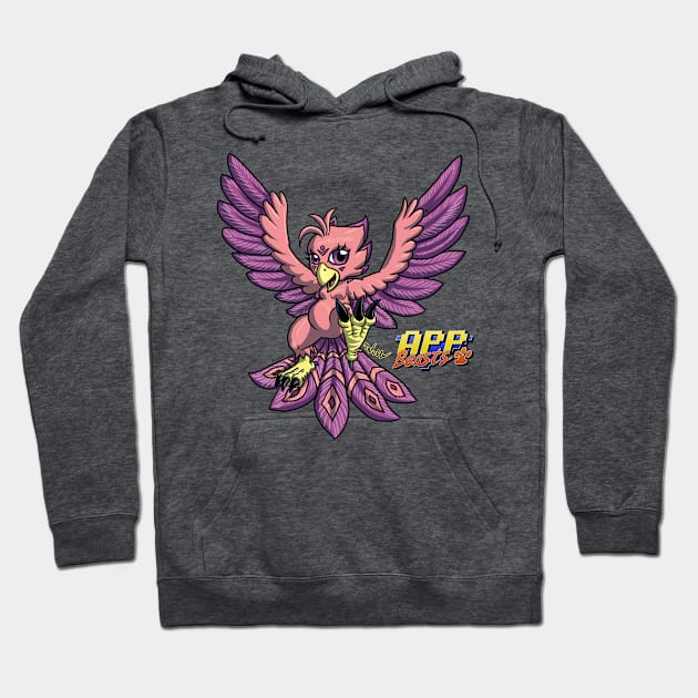 Birdie Flying Hoodie by BlademanUnitPi